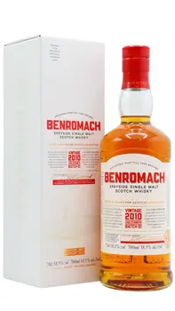 Benromach - Cask Strength Batch #1 Single Malt Scotch 2010 10 year old Whisky 70CL