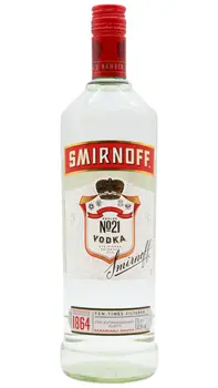 Smirnoff - No. 21 Red Label Vodka (1 Litre)