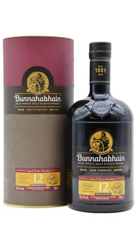 Bunnahabhain - 12 year old Cask Strength 2025 Edition Islay Single Malt Scotch Whisky 70cl 56.4% ABV0