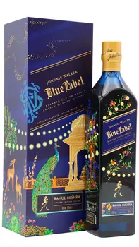 Johnnie Walker - Blue Label 2025 Diwali Limited Edition Rahul Mishra Blended Scotch Whisky 70cl 40% ABV0