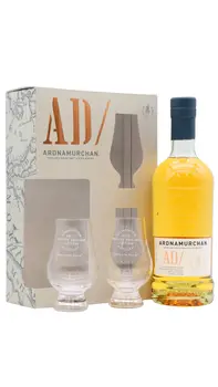 Ardnamurchan - AD/ Highland Single Malt Scotch Whisky 70cl 46.8% ABV Glass Pack