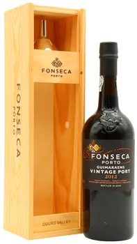 Fonseca - Guimaraens Vintage 2012 Port 75cl 20% ABV (Wooden Box & Decanting Funnel)