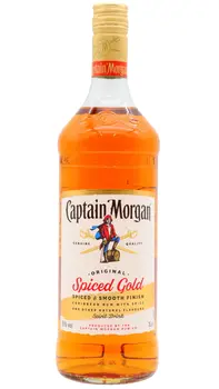 Captain Morgan - Original Spiced Gold Rum 100cl 35% ABV (1 Litre)