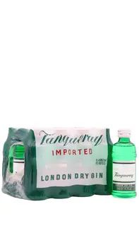 Tanqueray - London Dry Gin 5cl x 12 43.1% ABV Miniatures- (12 x 5cl)