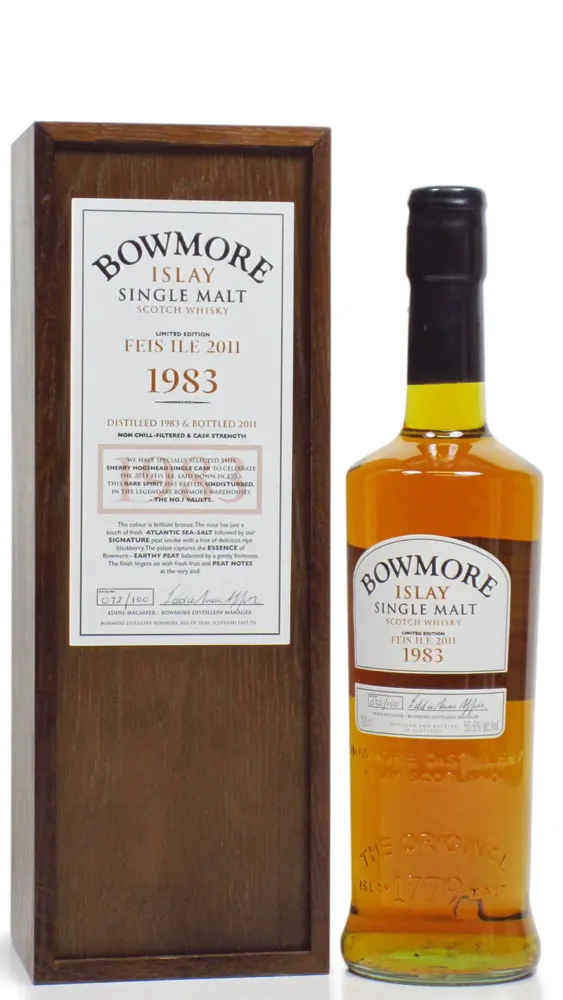 Bowmore - Feis Ile 2011 Islay Single Malt Scotch 1983 28 year old Whisky