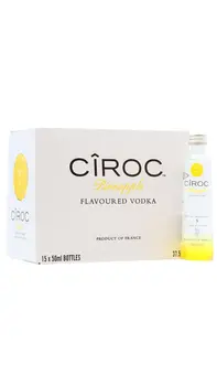 Ciroc - Pineapple Flavoured Vodka Miniatures (15 x 5cl)