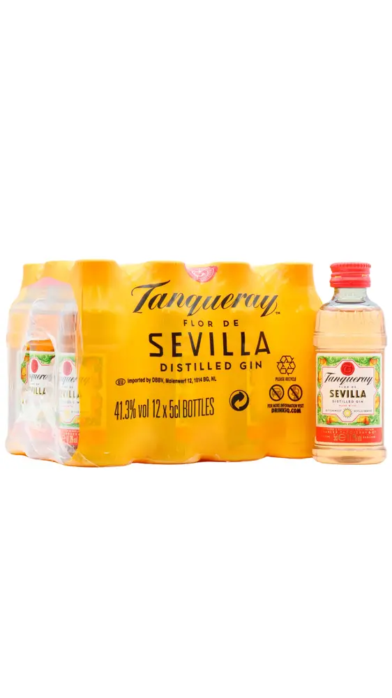 Tanqueray - Flor De Sevilla Distilled Gin Miniatures (12 x 5cl)