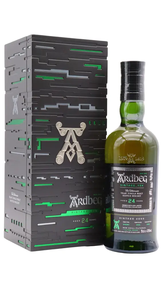 Ardbeg - Vintage_Y2K 2nd Release Islay Single Malt Scotch 2000 24 year old Whisky
