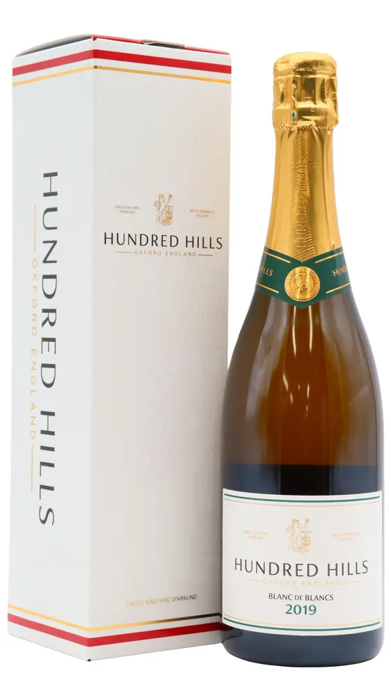 Hundred Hills - Blanc De Blancs English 2019 Sparkling Wine & Gift Box