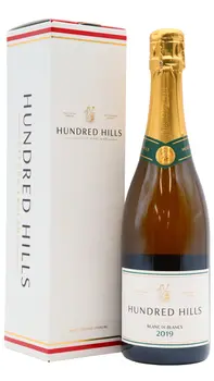 Hundred Hills - Blanc De Blancs English 2019 Sparkling Wine & Gift Box 75CL