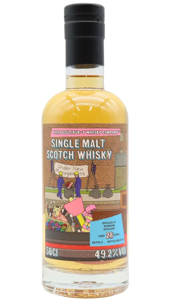 Rosebank (silent) - That Boutique-Y Whisky Company Batch #2 28 year old Whisky