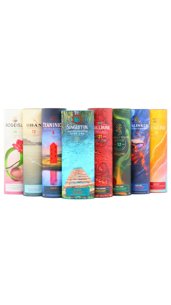 2025 Special Releases - Horizons Unbound Complete Collection Scotch Whisky 70cl x 8 40% ABV Bundle