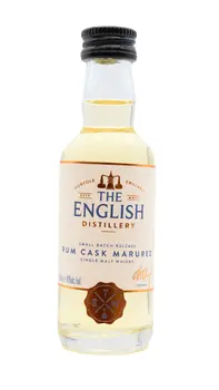 The English - Rum Cask Single Malt Whisky Miniature 5CL