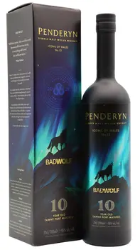Penderyn - Icons Of Wales #13 - Bad Wolf Single Malt Welsh 10 year old Whisky 70CL