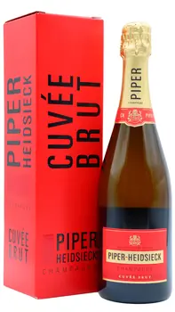 Piper-Heidsieck - Cuvee Brut NV Champagne 75cl 12% ABV (Includes Gift Box)