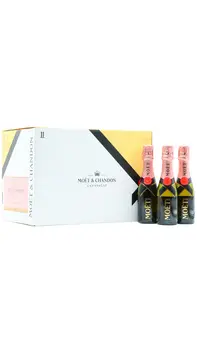 Moet & Chandon - Rosé Impérial Mini Champagne 20cl x 24 12.5% ABV (24 x 20cl)