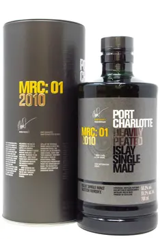 Port Charlotte - MRC: 01 Heavily Peated Islay Single Malt Scotch 2010 7 year old Whisky 70CL