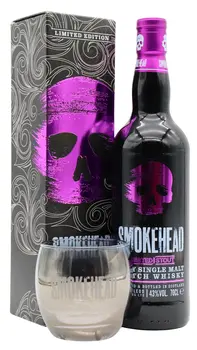 Smokehead - Twisted Stout Islay Single Malt Scotch Whisky (Includes Branded Glass)