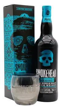 Smokehead - Terminado Tequila Cask Islay Single Malt Scotch Whisky 70cl 43% ABV (Includes Branded Glass)