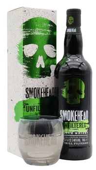 Smokehead - Unfiltered Islay Single Malt Scotch Whisky (Includes Branded Glass)