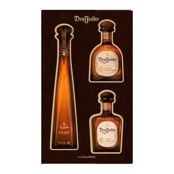 Don Julio Tequila Gift Pk (1942, Reposado, Anejo) 3x375ml