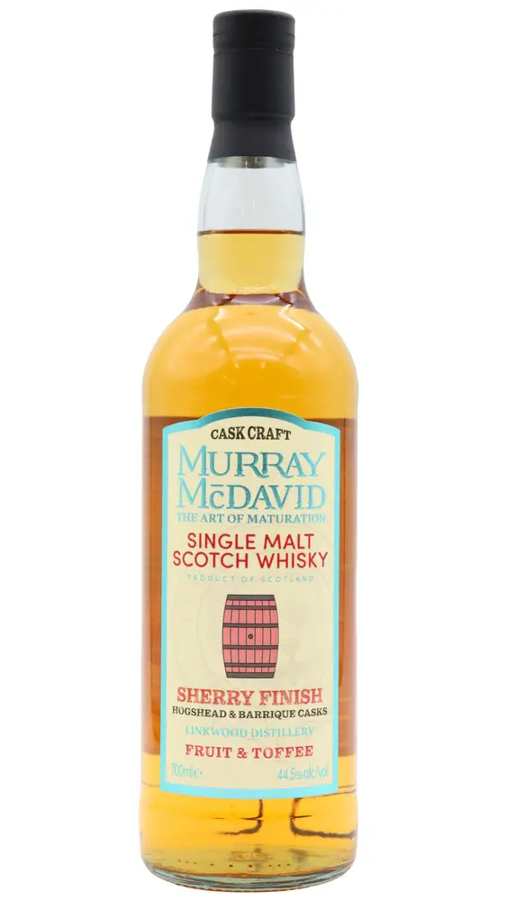 Linkwood - Murray McDavid Cask Craft - Sherry Finish Single Malt Scotch Whisky 70CL