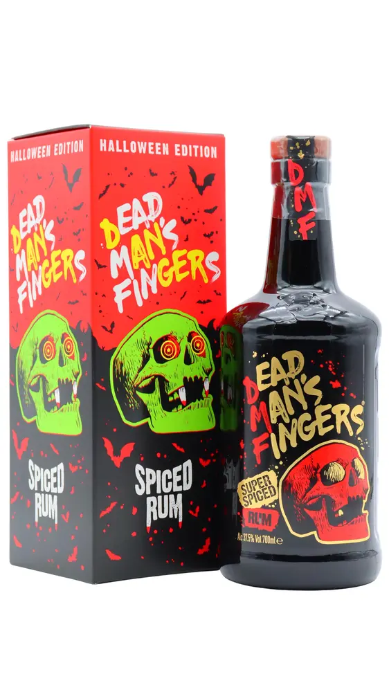 Dead Man's Fingers - Super Spiced Rum 70cl 37.5% ABV & Gift Box