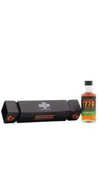Glasgow 1770 - Peated Single Malt Scotch Whisky 5cl 46% ABV Christmas Cracker