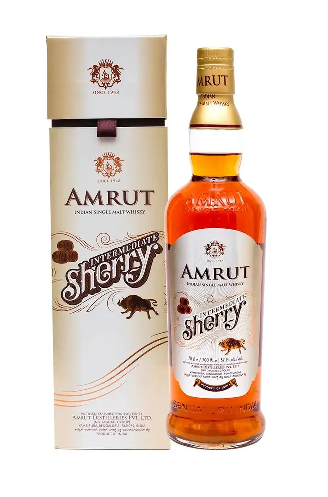Amrut Whiskey Single Malt Intermidiate Sherry India 750ml