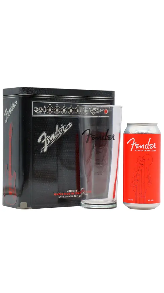 Fender - Plug-In Craft Lager Pint Glass Gift Pack