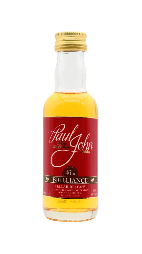 Paul John - Brilliance Indian Single Malt Whisky Miniature