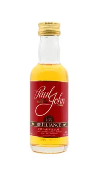 Paul John - Brilliance Indian Single Malt Whisky 5cl 46% ABV Miniature