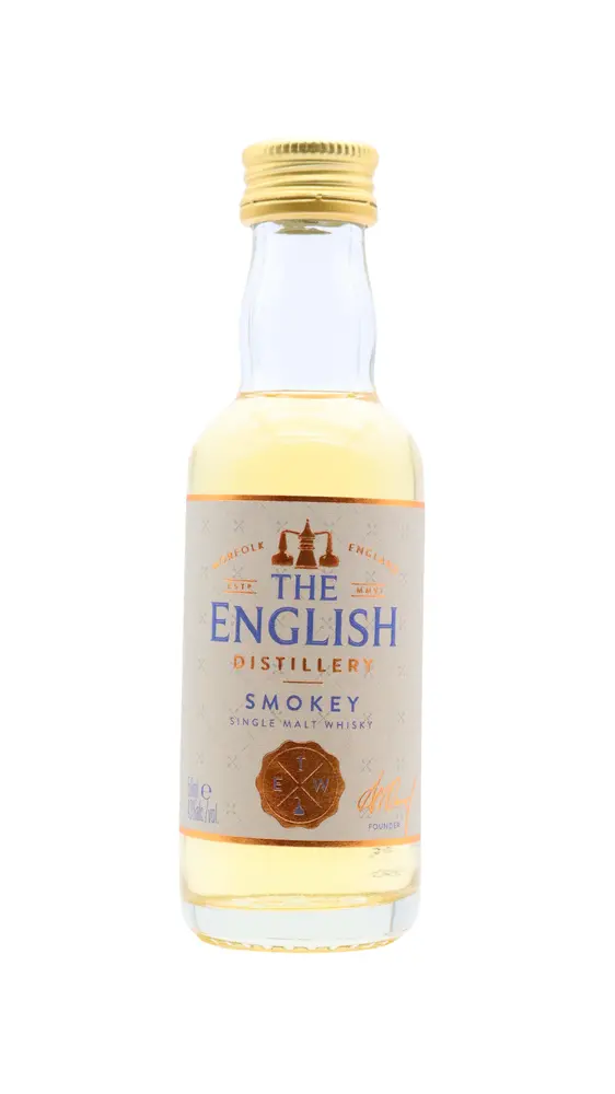 The English - Smokey Single Malt Whisky Miniature