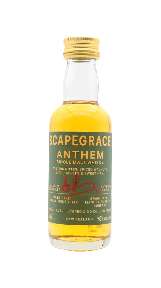 Scapegrace - Anthem New Zealand Single Malt Whisky Miniature