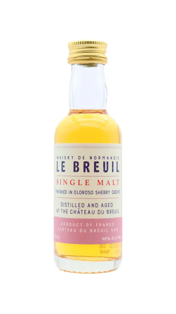 Le Breuil - Oloroso Sherry Cask Finish French Single Malt Whisky Miniature
