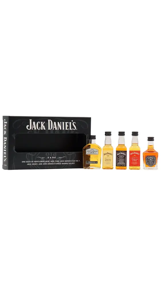 Jack Daniel's - Tennessee Whiskey Miniature Gift Pack (5 x 5cl)