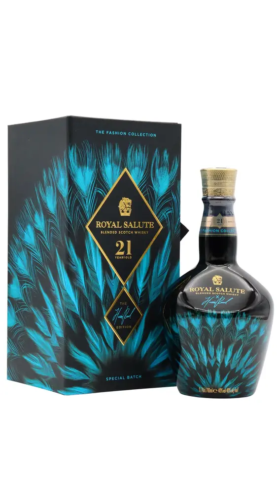 Royal Salute - Harris Reed Edition - Blue Flagon Blended Scotch 21 year old Whisky
