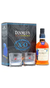 Foursquare - Doorly's XO Rum 70cl 43% ABV Glass Pack