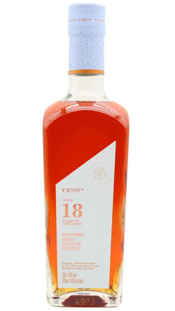 The Cairn Distillery - CRN57 Blended Malt Scotch 18 year old Whisky