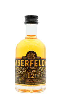 Aberfeldy - Highland Single Malt 12 year old Whisky Miniature 5CL