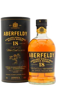 Aberfeldy - Sangiovese Wine Cask Matured Single Malt Scotch 18 year old Whisky 70CL