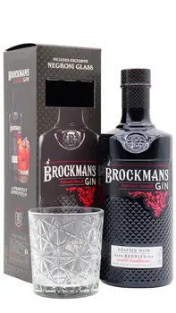 Brockmans - Intensely Smooth Gin Negroni Glass Pack