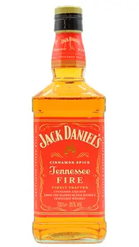 Jack Daniel's - Tennessee Fire Whiskey Liqueur 70cl 35% ABV (Old White Text Bottling)