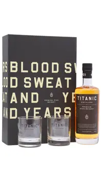 Titanic - Premium Irish Whiskey 70cl 40% ABV Glass Pack