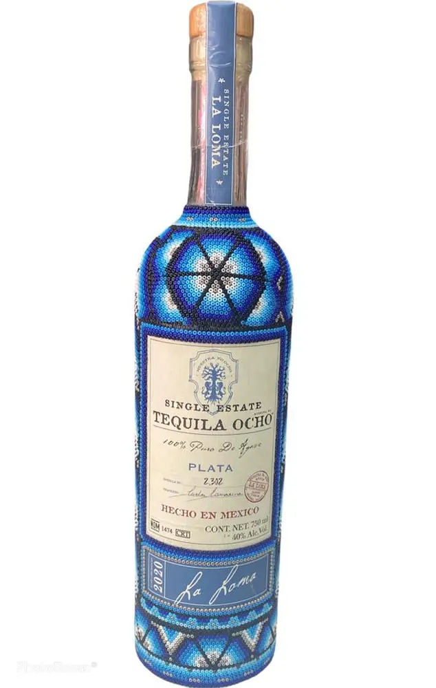 Tequila Ocho Tequila Plata Limited Huichol Edition 750ml