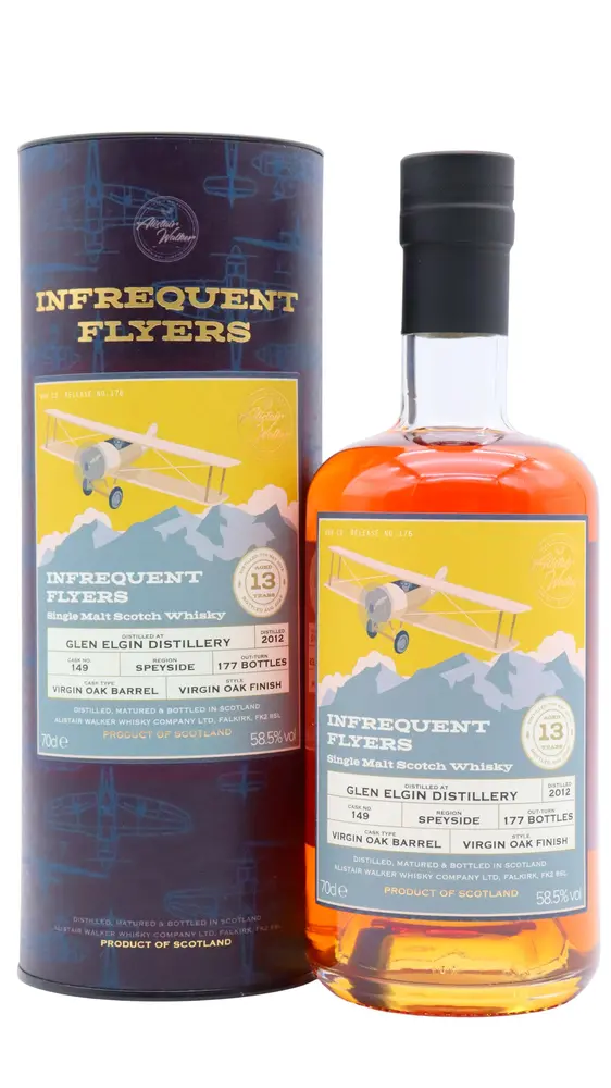 Glen Elgin - Infrequent Flyers Single Cask #149 2012 13 year old Whisky