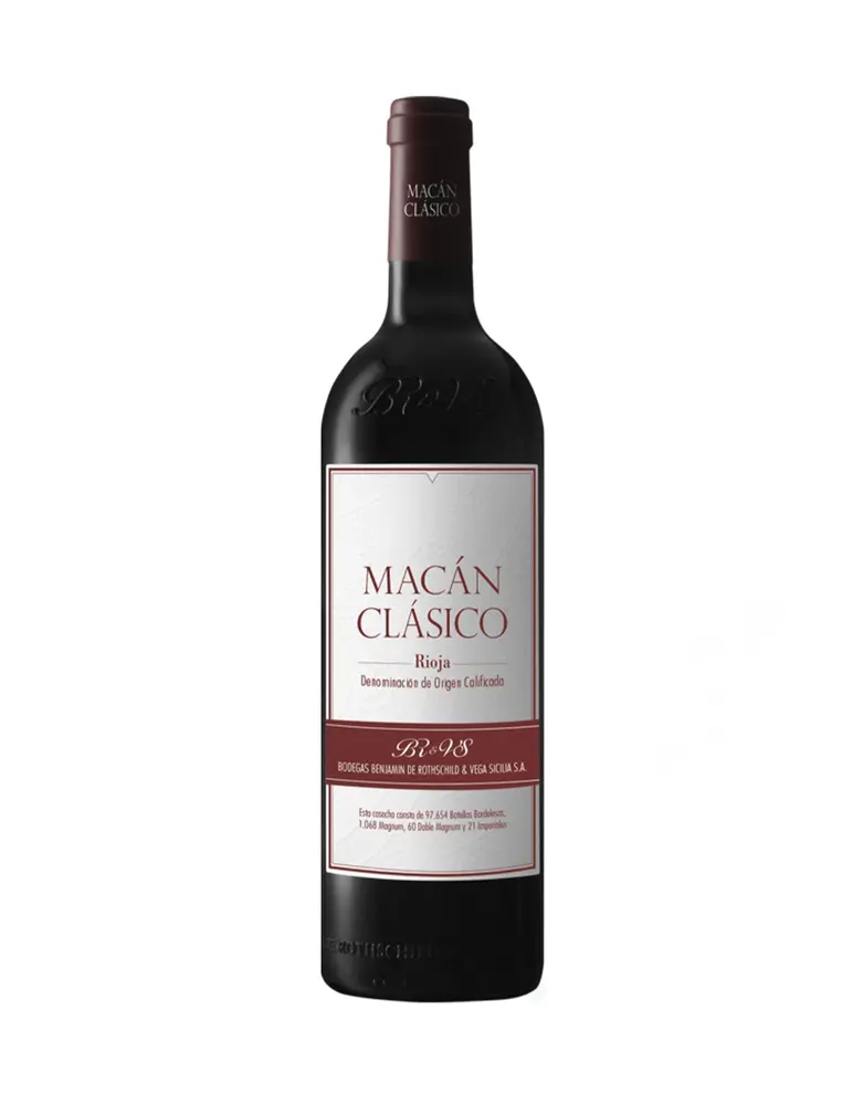 Bodegas Benjamin Rothschild & Vega Sicilia 'Macan Clasico' 2020 750ml