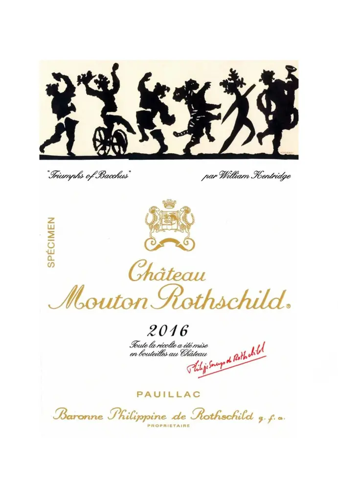 Chateau Mouton Rothschild 2016 750ml
