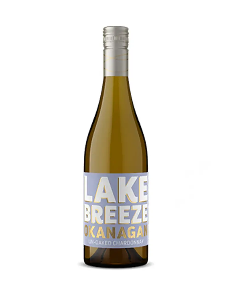 Lake Breeze Unoaked Chardonnay 2022 750ml