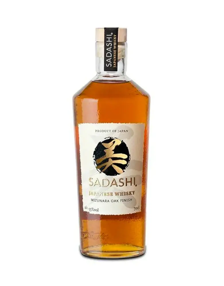 Sadashi Japanese Whisky Mizunara Oak 750ml